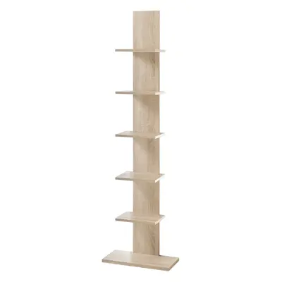 BEGA OFFICE Bücherregal "Wall" mit 6 Abstellflächen, 50x180 cm