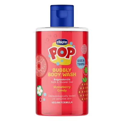 Chicco POP Bubbly Dusch- und Badegel Erdbeere 300 ml