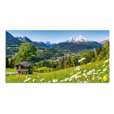 Artland Glasbild "Landschaft in den Bayerischen Alpen" Berge 1 Stk. tlg. in verschiedenen Grössen