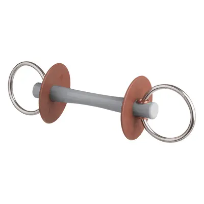 Gebisse für Pferde Beris avec canon et anneau , doux Comfort Fin 110 mm