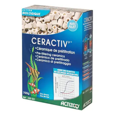 Keramik zur biologischen Vorfilterung im Aquarium Zolux