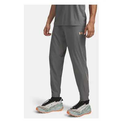 Under Armour Explor Trail Run Men's Pants Clay Green / Orange Bloc XXL