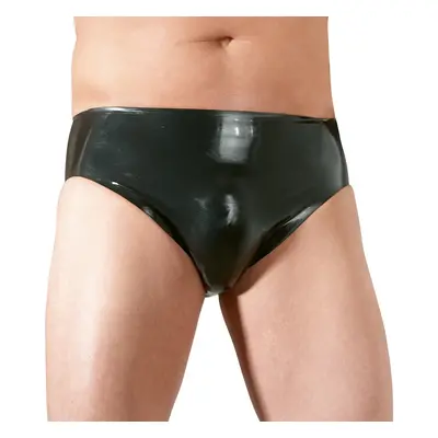 Slip aus Latex mit fest integriertem Anal-Dildo