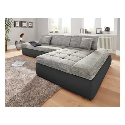 DOMO collection Ecksofa "Moric Luxus - B/T/H 300/172/80 cm, XXL-Format"