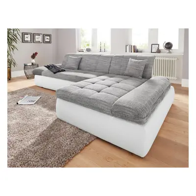 DOMO collection Ecksofa "PB Moric wahlweise mit Bettfunktion + Armteilverstellung, L-Form" im XXL-Format, B/T/H:300/172/80 cm, f