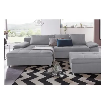 Home affaire "Labene L-Form" wahlweise mit Bettfunktion und Bettkasten, auch als XXL-Variante