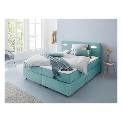 Home affaire Boxbett "Luan" Schubkästen, LED-Beleuchtung und Topper, in Breite 120 cm und 180 cm