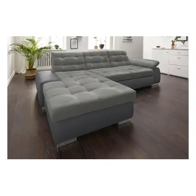 sit&more "Ontario L-Form" XXL, wahlweise mit Bettfunktion