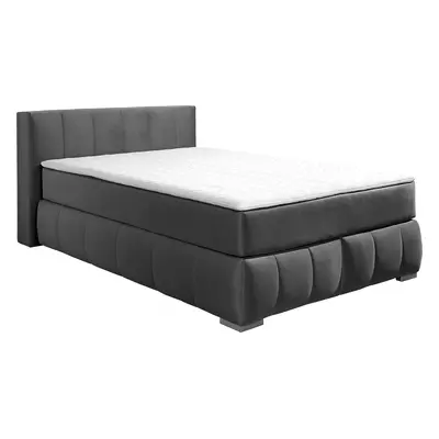 Home affaire Boxspringbett "Chelles" inkl. Topper, in XXL- Überlänge 220 cm, Unterbox mit feine Wölbung