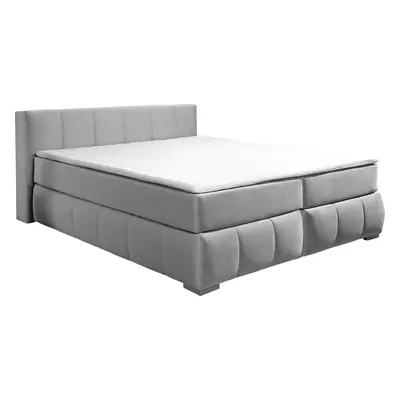 Home affaire Boxspringbett "Chelles" inkl. Topper, in XXL- Überlänge 220 cm, Unterbox mit feine Wölbung