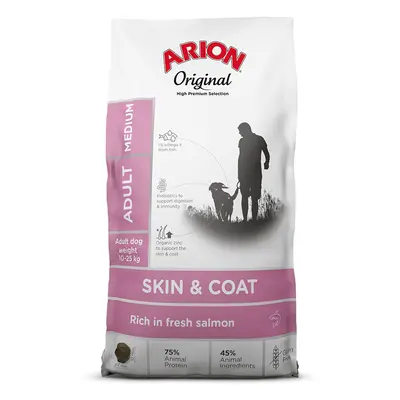 Arion Original Skin & Coat Medium Breed Lachs - Sparpaket: 2 x 12 kg