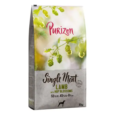 Purizon Single Meat Lamm mit Hopfenblumen - Sparpaket: 2 x 12 kg