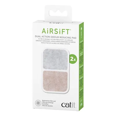 Catit Jumbo Katzentoilette - 2er Pack Catit Airsift Ersatzfilter