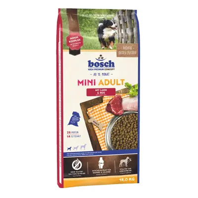 Bosch Sparpaket (2 x Grossgebinde) - Mini Adult Lamm & Reis (2 x 15 kg)