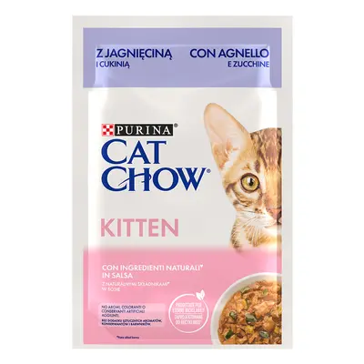 Cat Chow 26 x 85 g - Kitten Lamm & Zucchini