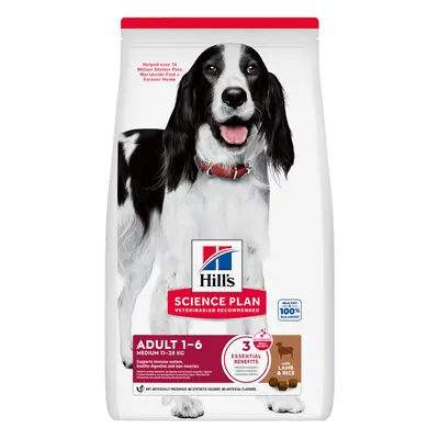 Hill's Science Plan Mature Adult 7+ Medium mit Lamm & Reis - 2,5 kg