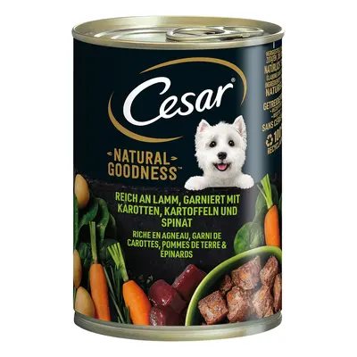 Cesar Natural Goodness - Lamm (48 x 400 g)
