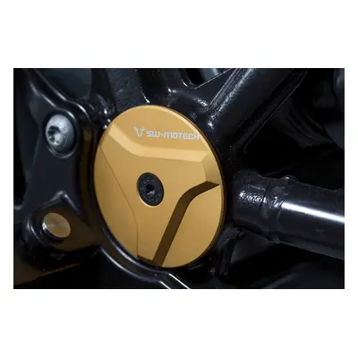 SW-MOTECH Schwingenachskappen für BMW R nineT gold