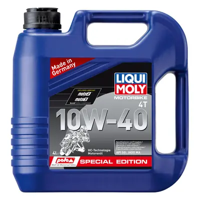 Liqui Moly Motoröl Motorbike 4T 10W-40 Polo-Special Edition 4 Liter