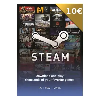 Steam Gift Card 10 EUR