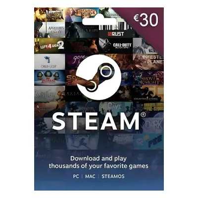 Steam Gift Card 30 EUR