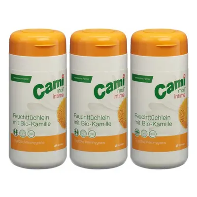 Cami Moll Feuchttücher für den Intimbereich mit Kamille