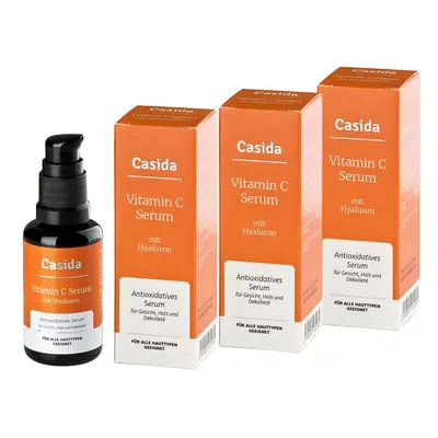 Casida Vitamin C Serum mit Hyaluronsäure