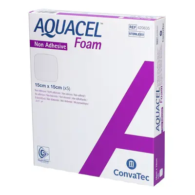 Aquacel™ Foam nicht haftender Verband 15x15 cm