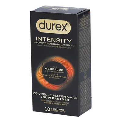 Durex Intensity Kondome für Männer | Latexfrei Ultra Dünn Ultra Gleitfähig | Mehr Geteilte Körperwärme*