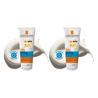 La Roche Posay Anthelios Sonnenmilch für Kinder LSF 50+: Effektiver Sonnenschutz mit Mexoryl 400 Filtertechnologie und Antioxida