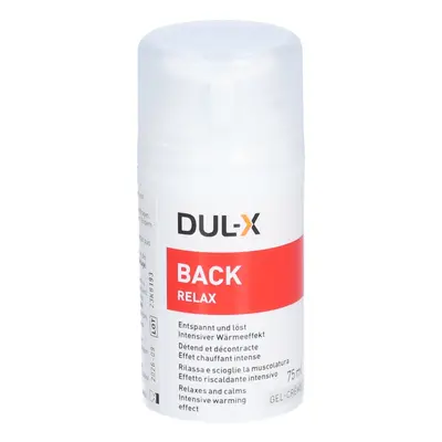 Dul-X Back Relax Gel Creme N Disp 75 ml