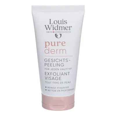 Louis Widmer Purederm Gesichtspeeling ohne Parfum