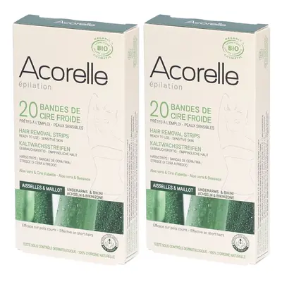 Acorelle Kaltwachsstreifen Maillot