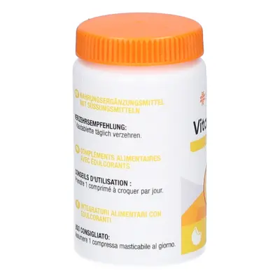 Livsane Vitamin C 500 mg - Kautabletten mit Orangengeschmack