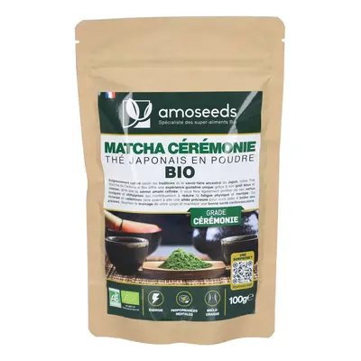 Amoseeds Bio-Zeremonien-Matcha-Tee