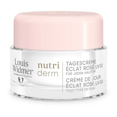 Louis Widmer nutriderm Tagescreme Èclat Rosé UV 50 unparfümiert
