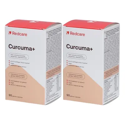 Redcare Curcuma+ mit den Vitaminen D & C