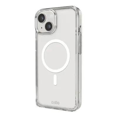 SBS, Kompatibles kabelloses Laden, Transparente steife Hülle, kompatibel mit MagSafe-Ladefunktion für iPhone 14/13, Produkte & W