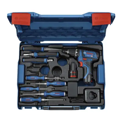 Bosch Professional, Bohren & Schrauben, Bosch Combo-Kit: GSR 12V-15 Professional und Handwerkzeuge 0.601.868.10R, Produkte & Woh