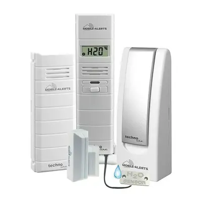 Technoline Mobile Alerts MA 10088 Set Gateway Basisstation mit Wandschalter