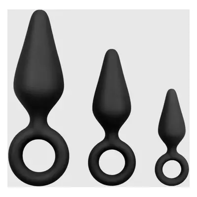 EasyToys Pointy Anal Plug, Schwarz - Amorana