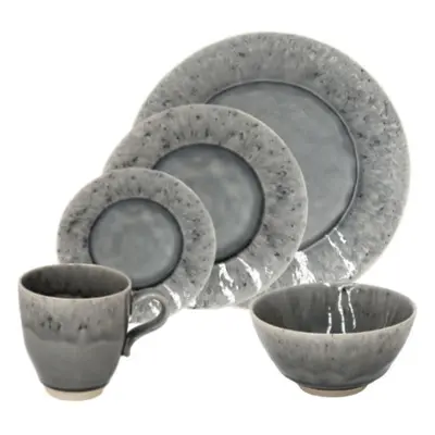 30-teiliges Geschirr-Set „Madeira“ - Grau