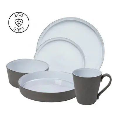 Geschirr-Set „Lagoa Eco-Grés“ 30-tlg. - White
