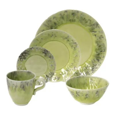 30-teiliges Geschirr-Set „Madeira“ - Grün