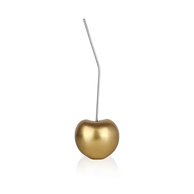 Goldene Deko-Kirsche cm - Gold