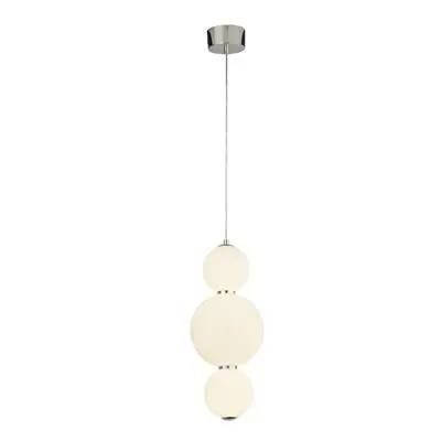 Dimmbare Led Design Pendellampe „Snowball“