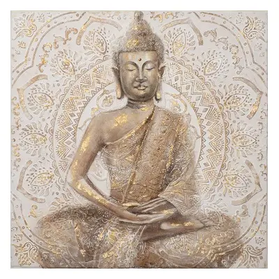 Handgemaltes Bild „Goldener Buddha“ x cm