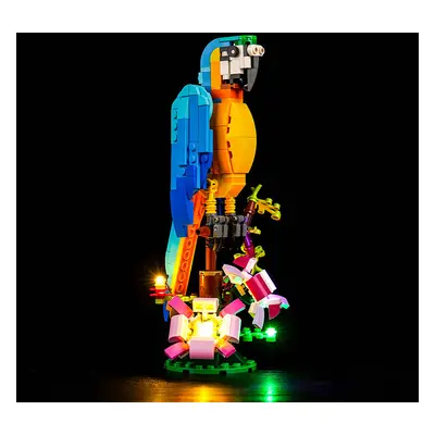 LED Licht Set für LEGO Exotischer Papagei (31136)