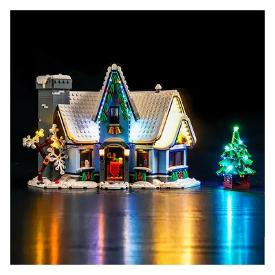 LED Licht Set für LEGO Besuch des Weihnachtsmanns (10293)