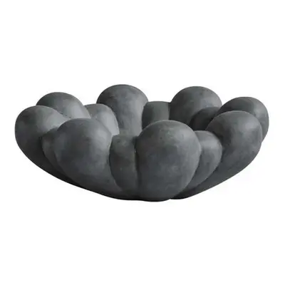 101 COPENHAGEN - Bloom Tablett/Gericht Big Dunkelheit Grau